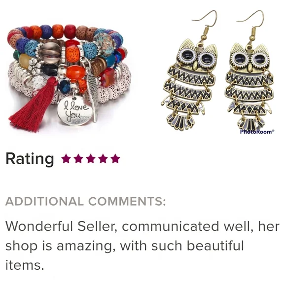 Beaded Multi-layer Bracelet With Tassel 4 Bracelet Set - Picture 4 of 11